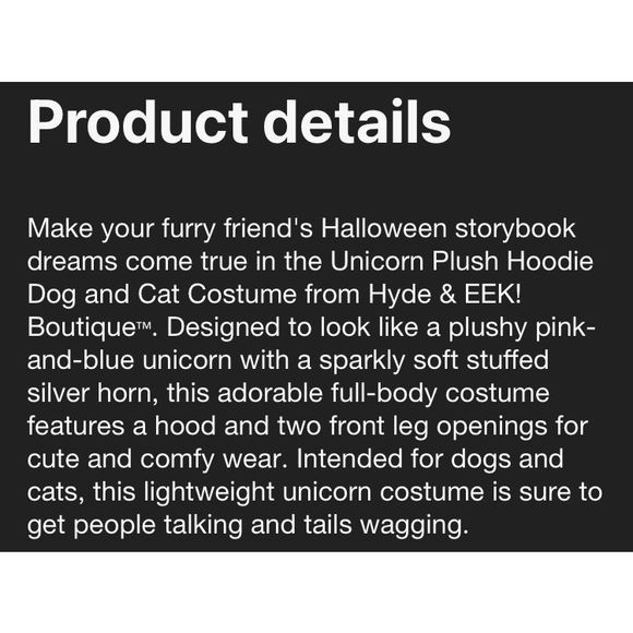 New Unicorn Pet Outfit - Picture 5 of 5